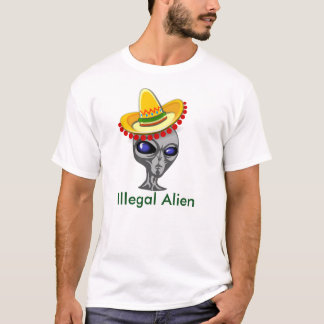 Camiseta del inmigrante ilegal