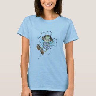 Camiseta del insecto de la paz