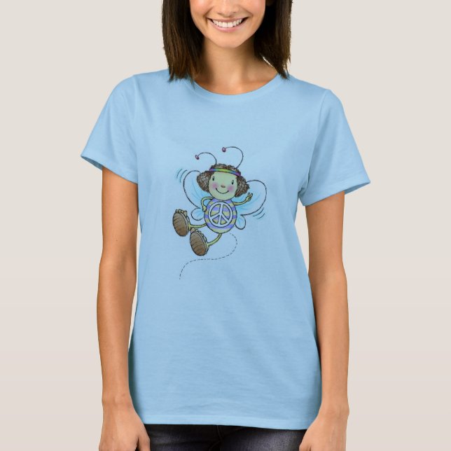 Camiseta del insecto de la paz (Anverso)