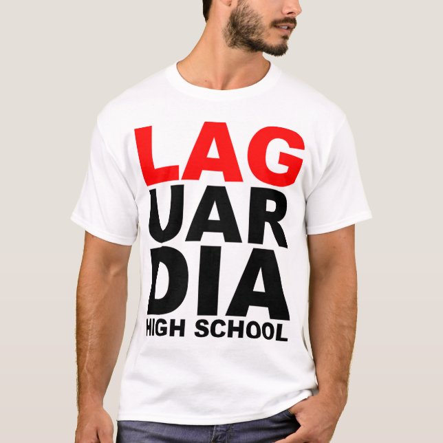 Camiseta del instituto LaGuardia (Anverso)