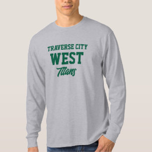 Camiseta del instituto West de Traverse City