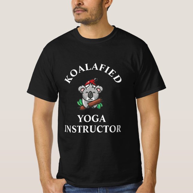 Camiseta del instructor de yoga Koalafied (Anverso)