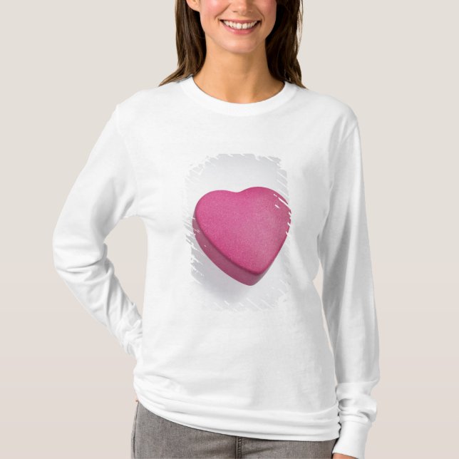 Camiseta Del intento caramelo del corazón otra vez (Anverso)