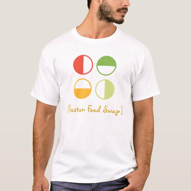 Camiseta del intercambio de los hombres (Anverso)