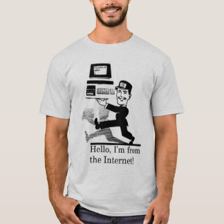 Camiseta Del Internet (gris)