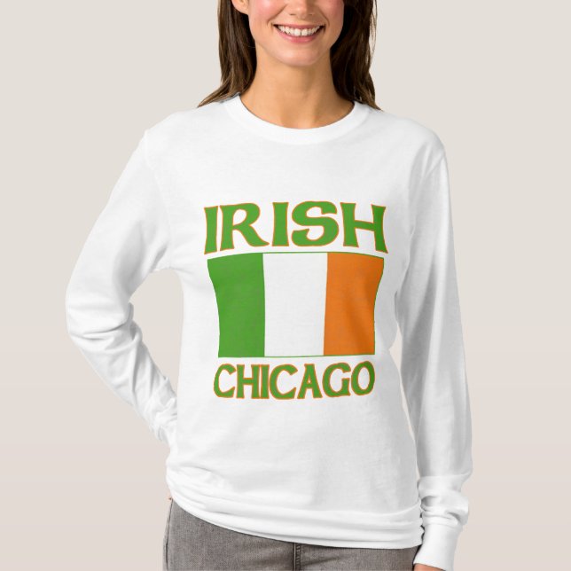 Camiseta del irlandés de Chicago (Anverso)