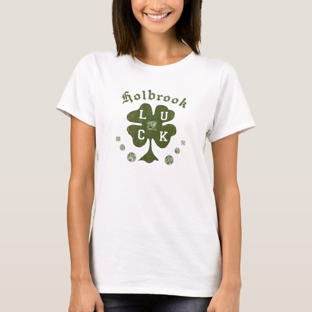 Camiseta del irlandés de Holbrook Massachusetts (Anverso)
