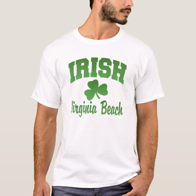 Camiseta del irlandés de Virginia Beach (Anverso)