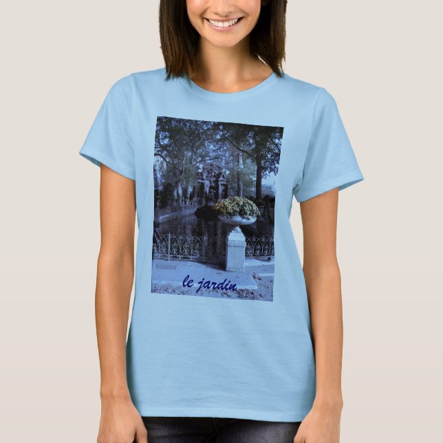 camiseta del jardín (Anverso)