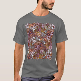 Camiseta del jardín de flores silvestres australia