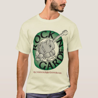 Camiseta del jardín de piedras