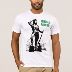 Camiseta del jardinero de la guerrilla