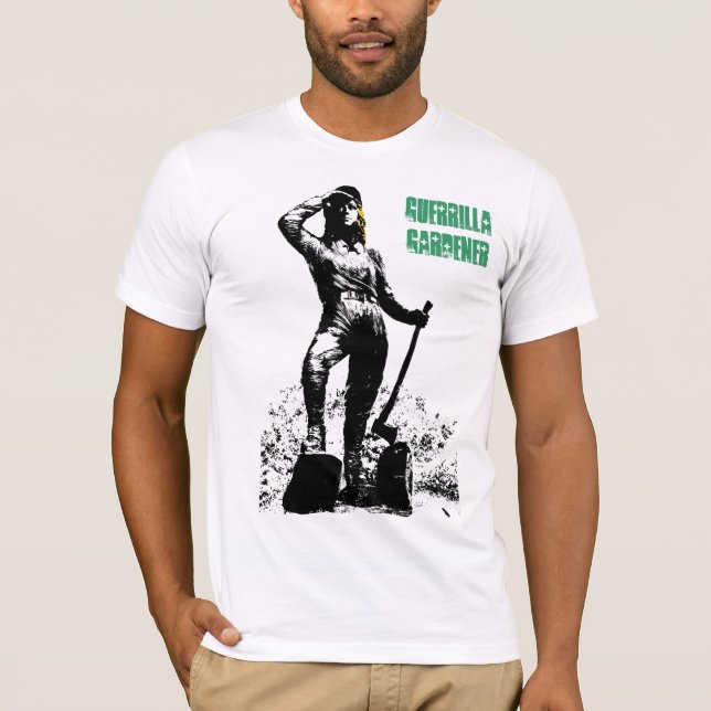 Camiseta del jardinero de la guerrilla (Anverso)