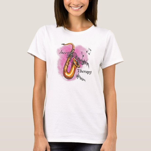 Camiseta del jazz (Anverso)