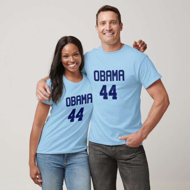Camiseta del jersey de los deportes de Obama 44 (Unisexo)