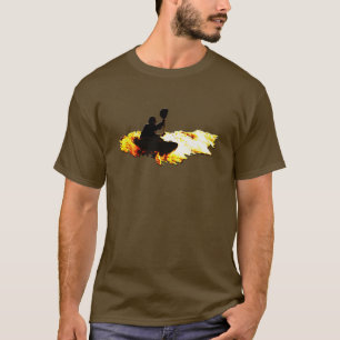 Camiseta del jinete del fuego