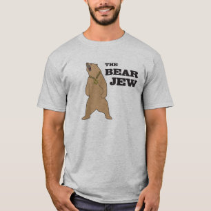 Camiseta del judío del oso
