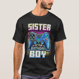 Camiseta Del Juego De Videojuegos Familiares De Cumpleaños