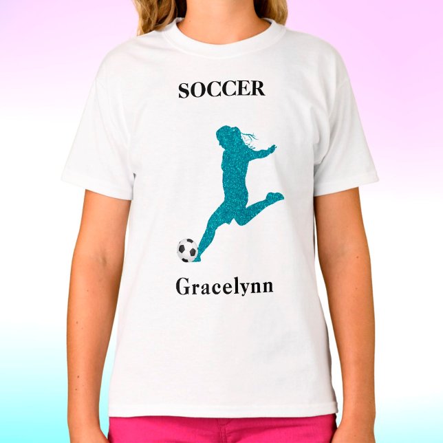 Camiseta del jugador de fútbol astuto chica (Subido por el creador)