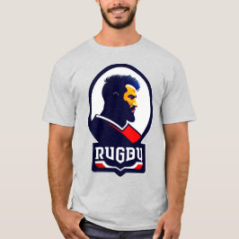 Camiseta del jugador de rugby