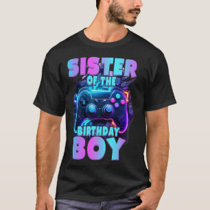 Camiseta Del Jugador De Videojuegos De Cumpleaños 1