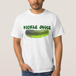 Camiseta del jugo de la salmuera