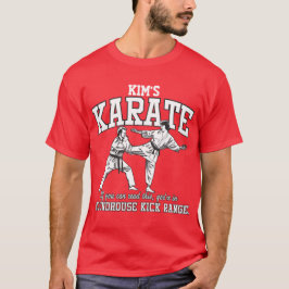 Camiseta del karate