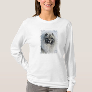 Camiseta del Keeshond Nevado