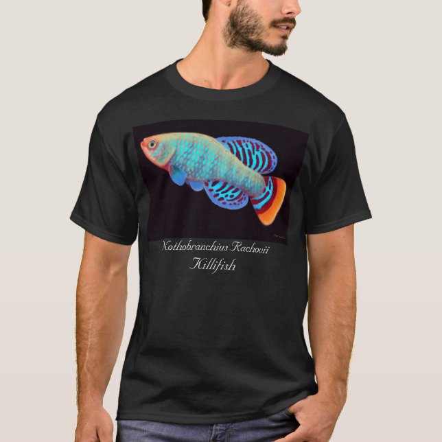 Camiseta del Killifish de Nothobranchius Rachovii (Anverso)
