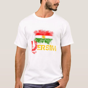 Camiseta del Kurdistan con "DERSIM "