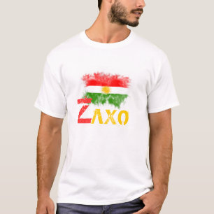Camiseta del Kurdistan con "ZAXO "