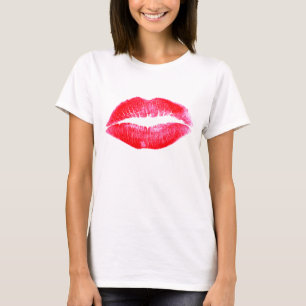 Camiseta del labio