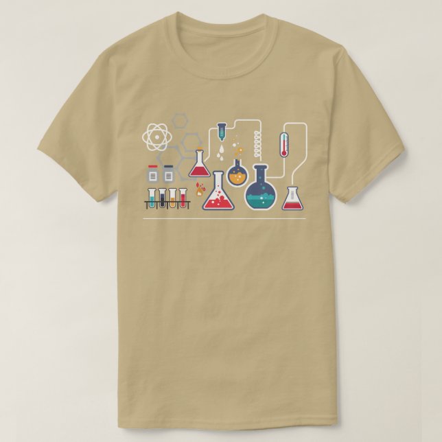 camiseta del laboratorio (Diseño del anverso)