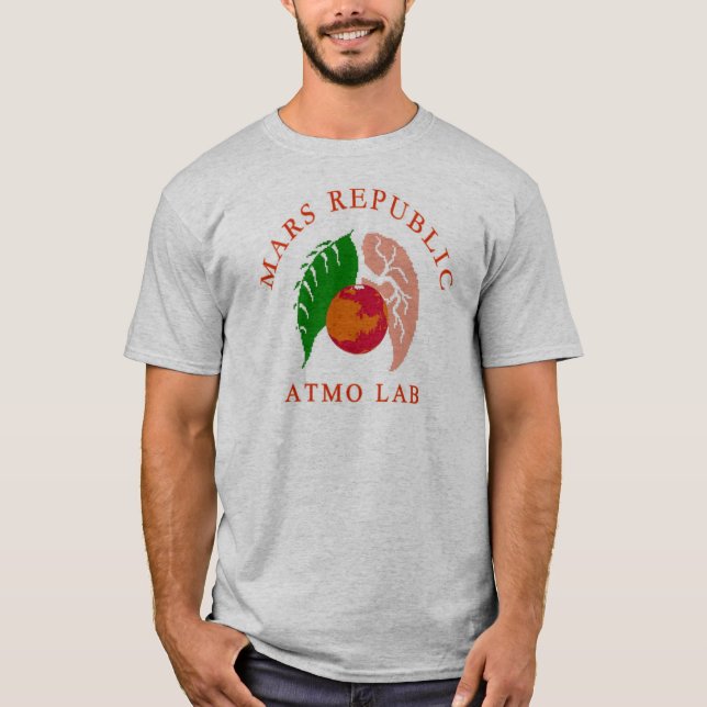 Camiseta del laboratorio de Atmo de la república (Anverso)