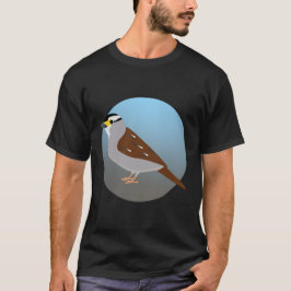 Camiseta del laboratorio de aves de espárrago blan