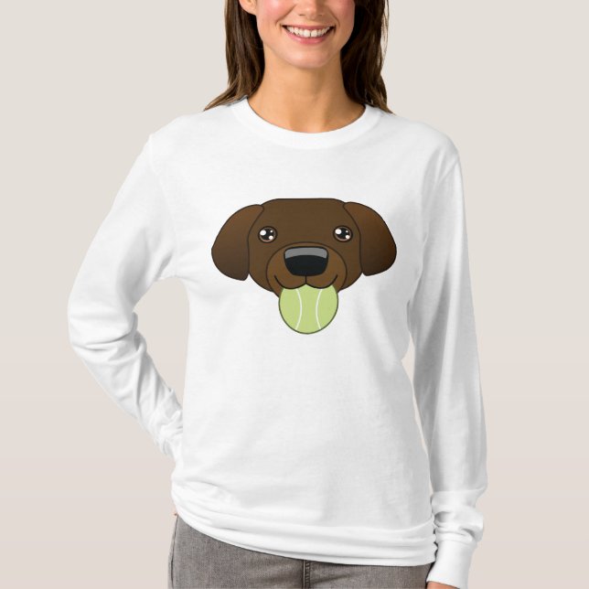 Camiseta del laboratorio del chocolate (Anverso)