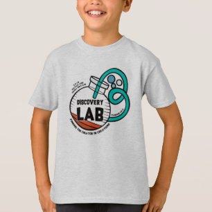 Camiseta del laboratorio del descubrimiento