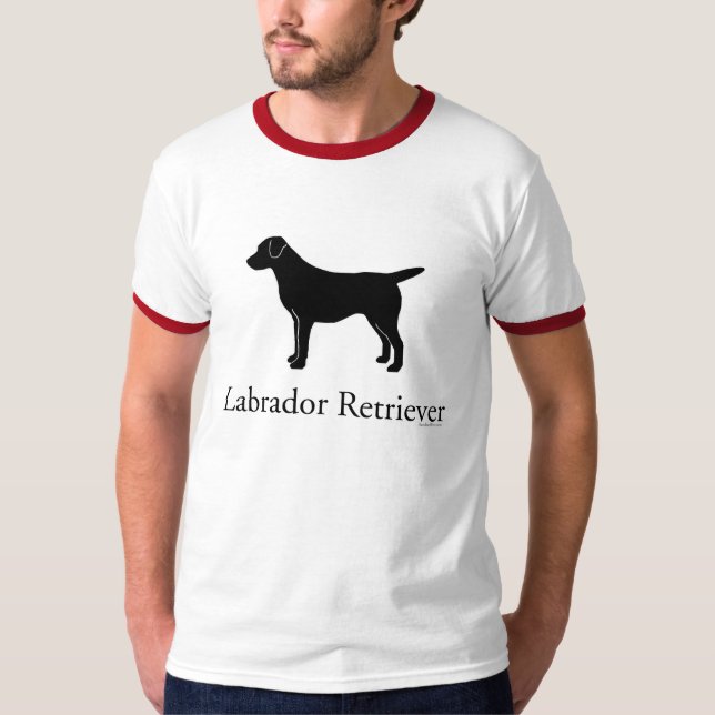 Camiseta del labrador retriever (Anverso)