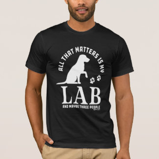 Camiseta del labrador retriever