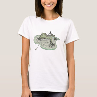 Camiseta del lagarto