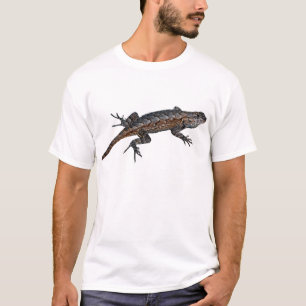 Camiseta del lagarto de cerca del este