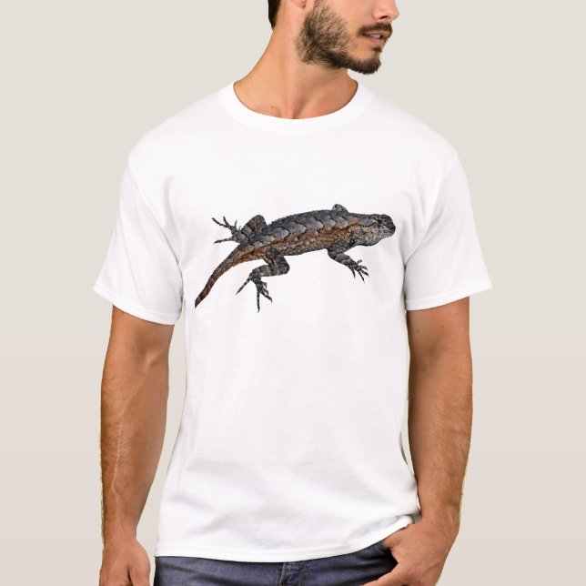 Camiseta del lagarto de cerca del este (Anverso)