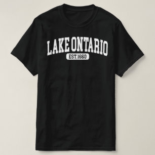 Camiseta del Lago Ontario Lago Ontario Est 1660 pe