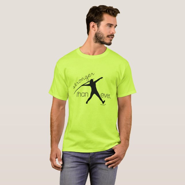 Camiseta del lanzador de la jabalina de los (Anverso completo)