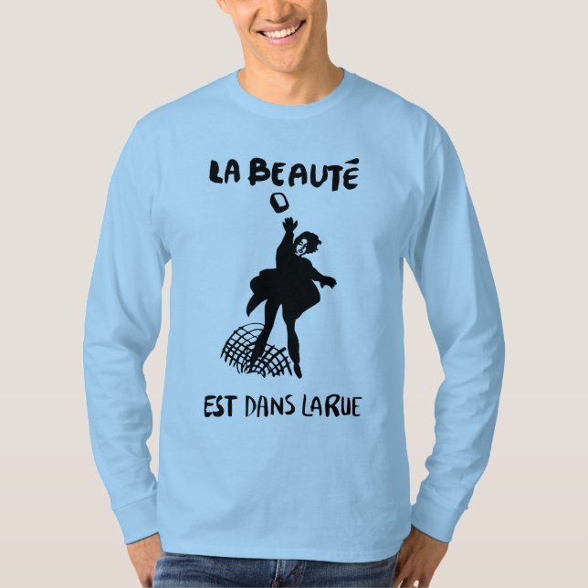 camiseta del larue de los dans del est del beaute (Anverso)
