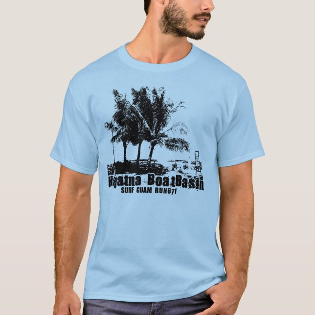 Camiseta del lavabo del barco de Hagatna (Anverso)