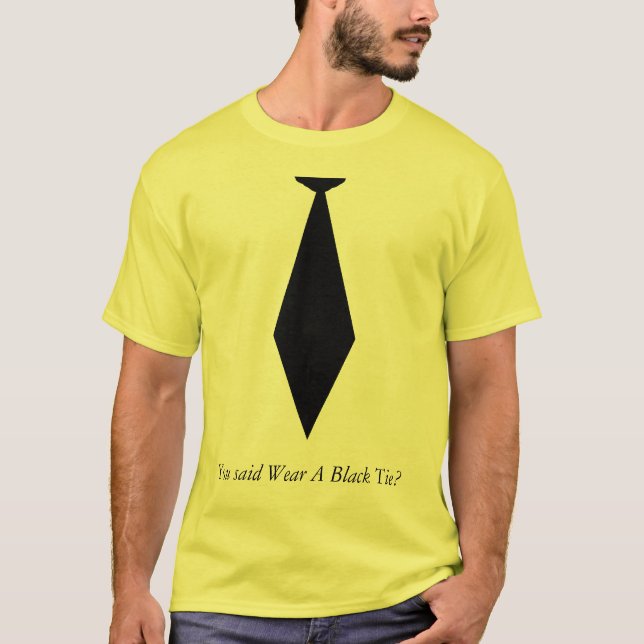 Camiseta del lazo negro (Anverso)