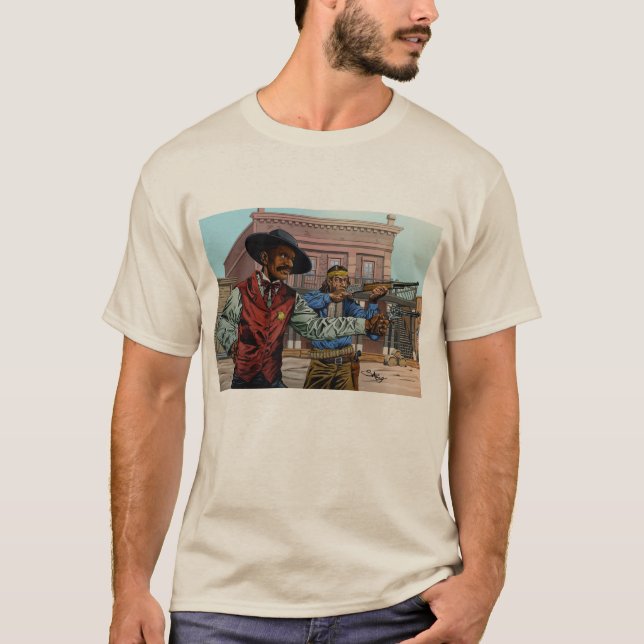 Camiseta del legendario legendario afroamericano (Anverso)