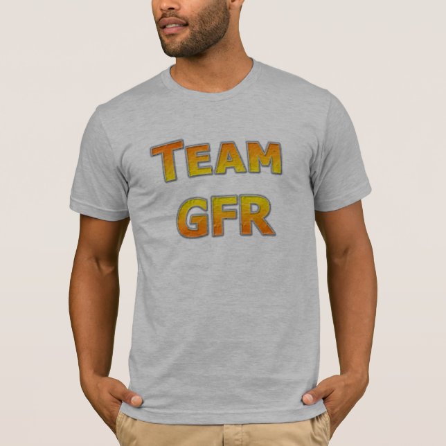 Camiseta del lema del equipo GFR (Anverso)