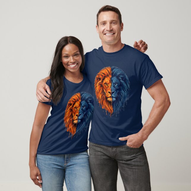 Camiseta del León Cibernético para aficionados de  (Unisexo)